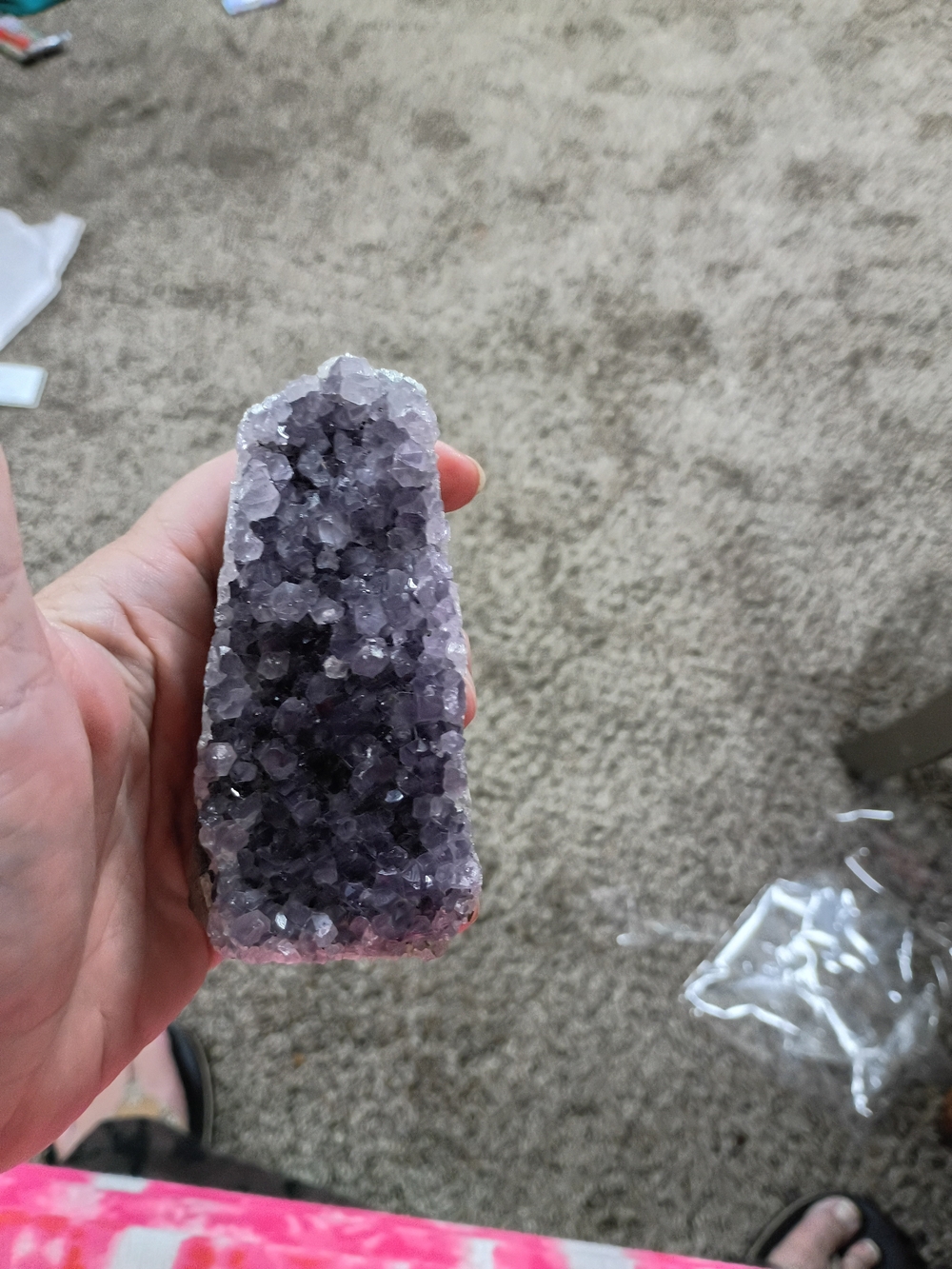 Amethyst Geode 4 X 2 Inches